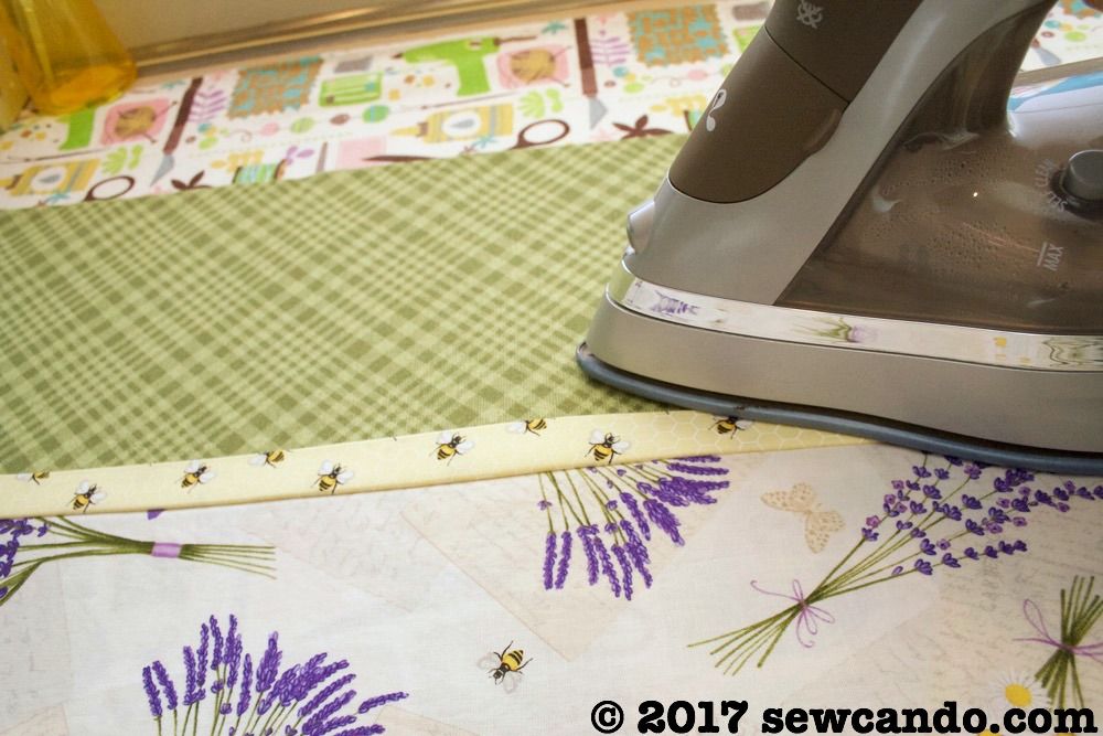 Sew Can Do Mother's Day Lavender Garden Neck Roll Pillow Tutorial